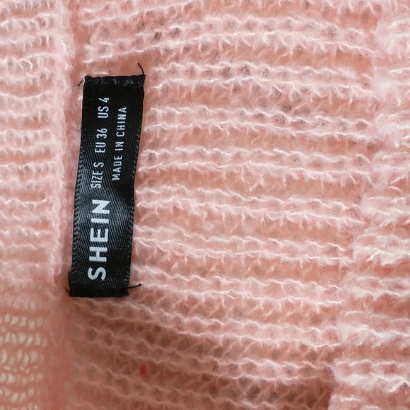 Shein coral, crop sweater - Picture 2 of 6